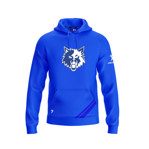 [FOLHSMRY-YXS-LOGO2] Decker Summit Hoodie (Youth XS, Royal, Logo 2)