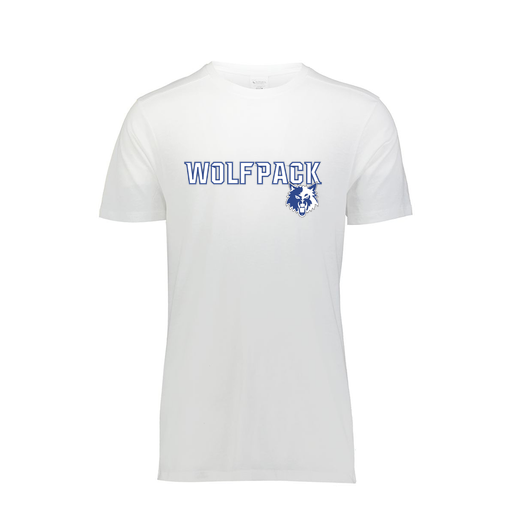 [FTSCUBWH-YS-LOGO1] Decker Youth Tri-Blend T-Shirt - Short Sleeve (Youth S, White, Logo 1)