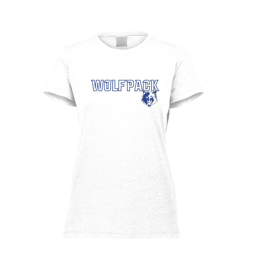 [FTSCUBWH-FAXS-LOGO1] Decker Women's Tri-Blend T-Shirt - Short Sleeve (Female Adult XS, White, Logo 1)